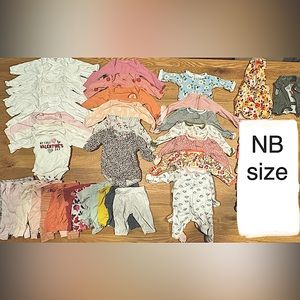 Newborn Baby Girl Clothes (Bundle)